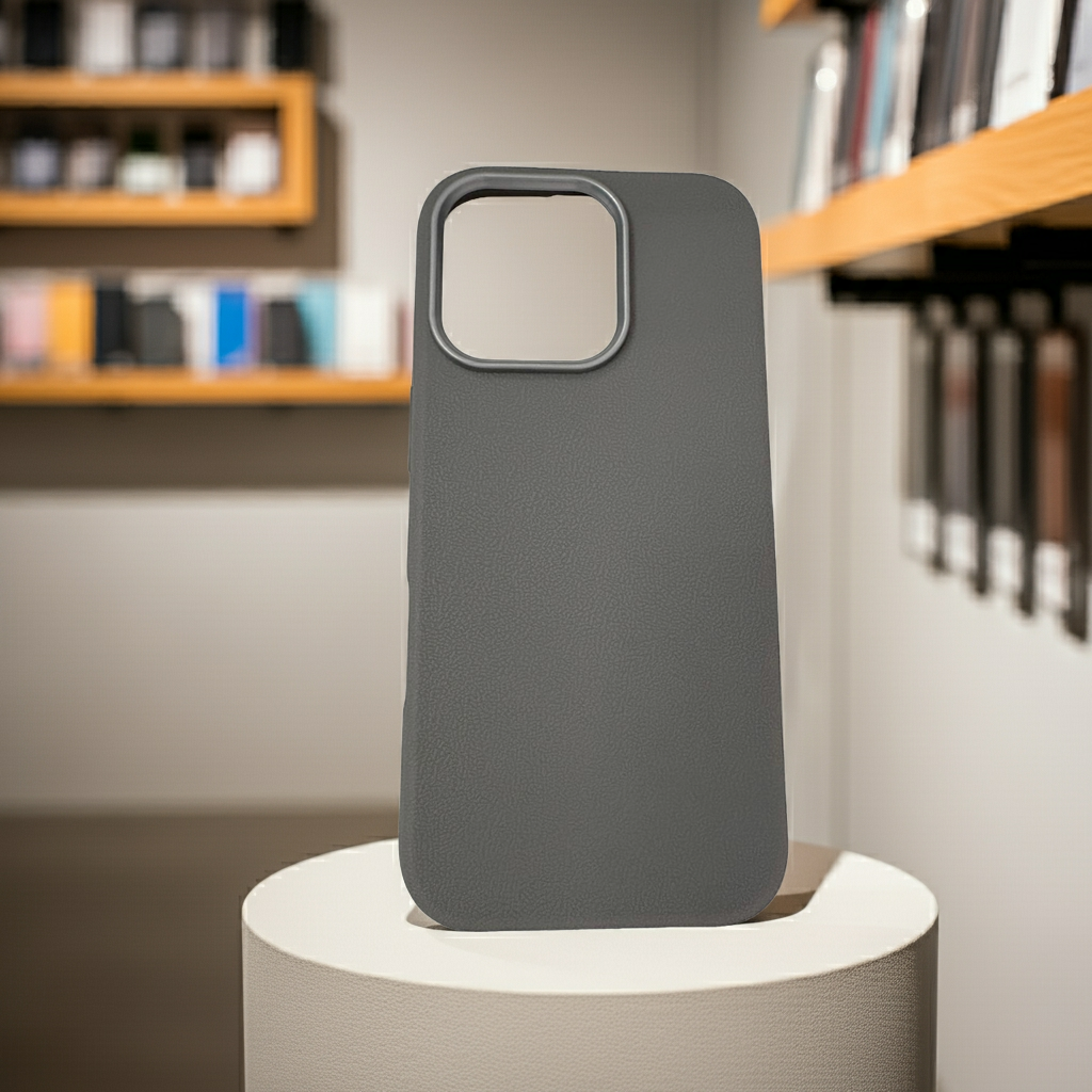 Cover colorata Iphone 16 Pro- grigio scuro - MOKO