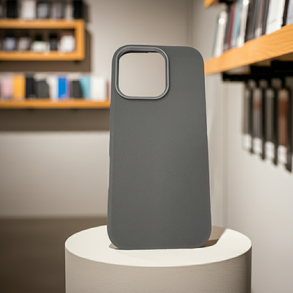 Cover colorata Iphone 16 Pro- grigio scuro - MOKO