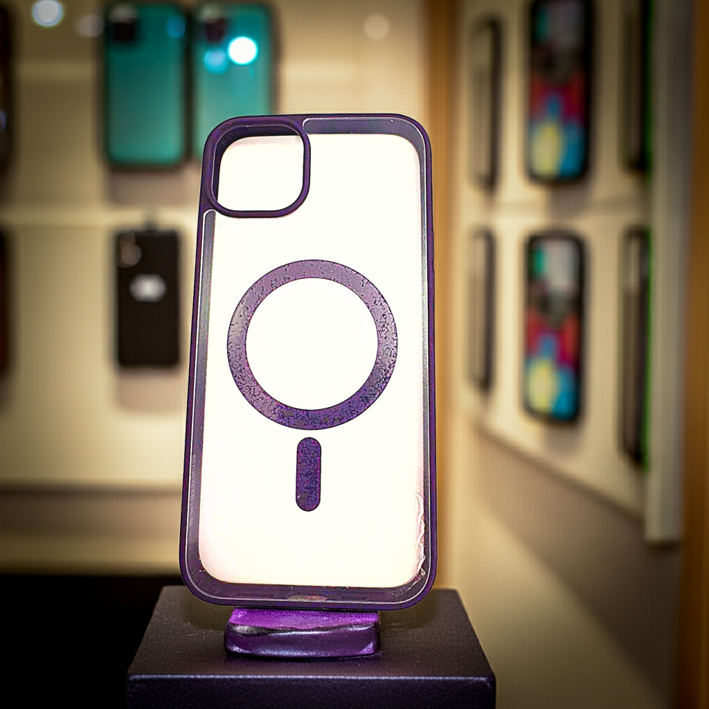 Cover trasparente magsafe Iphone 14 Plus- Viola - MOKO