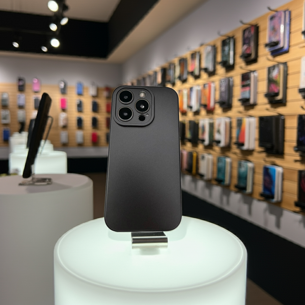 Cover colorata Iphone 14 Pro nero - MOKO