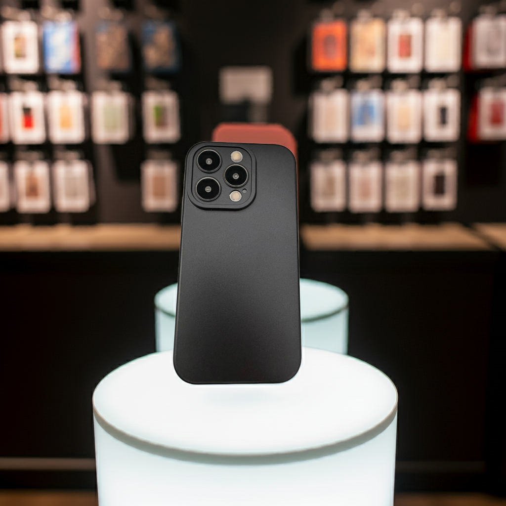 Cover colorata Iphone 14 Pro nero - MOKO