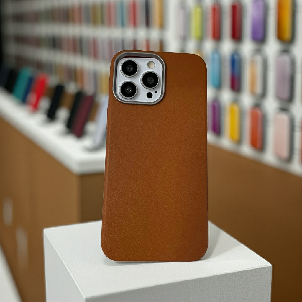 Cover colorato Iphone 14 Pro Max- marrone - MOKO