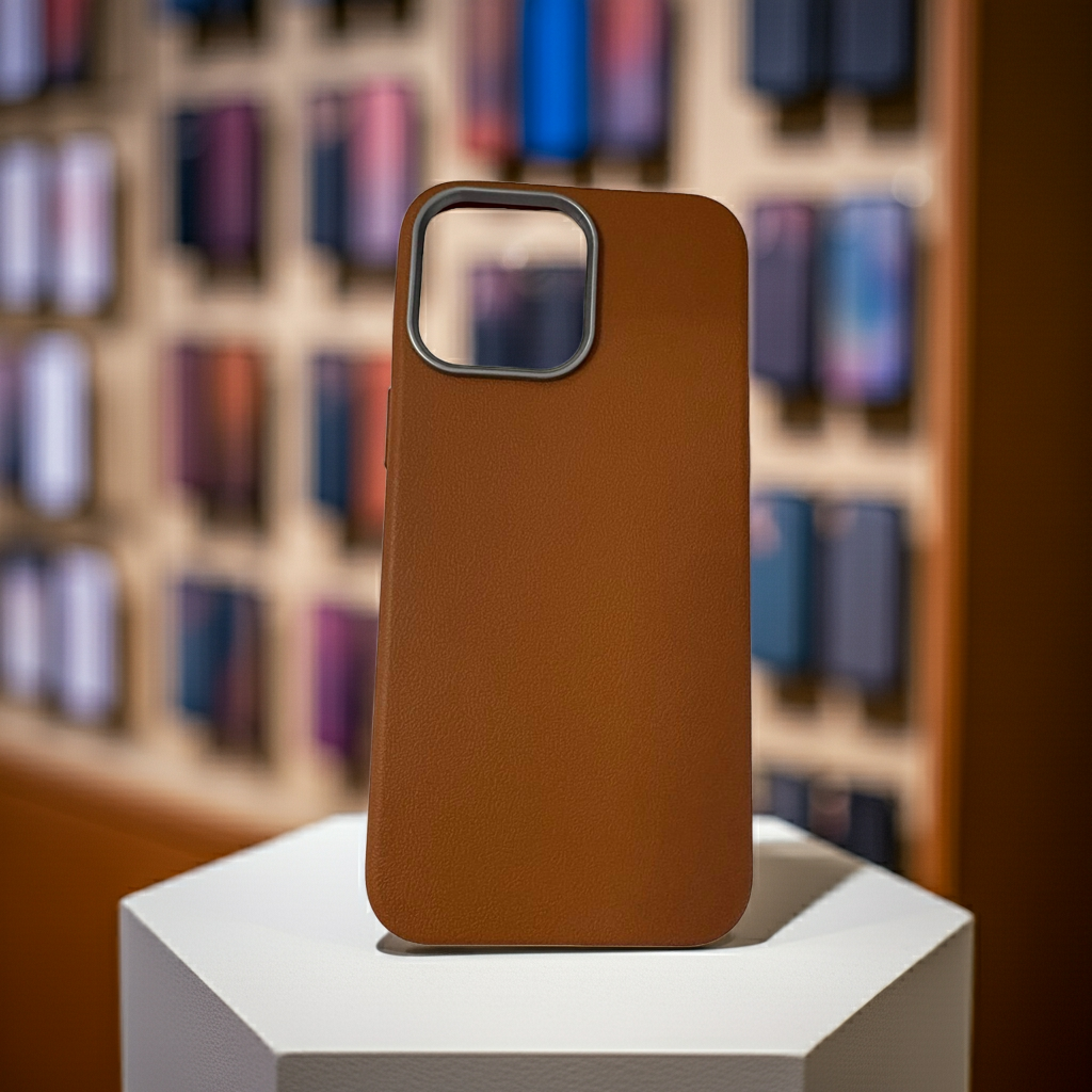 Cover colorato Iphone 14 Pro Max- marrone - MOKO