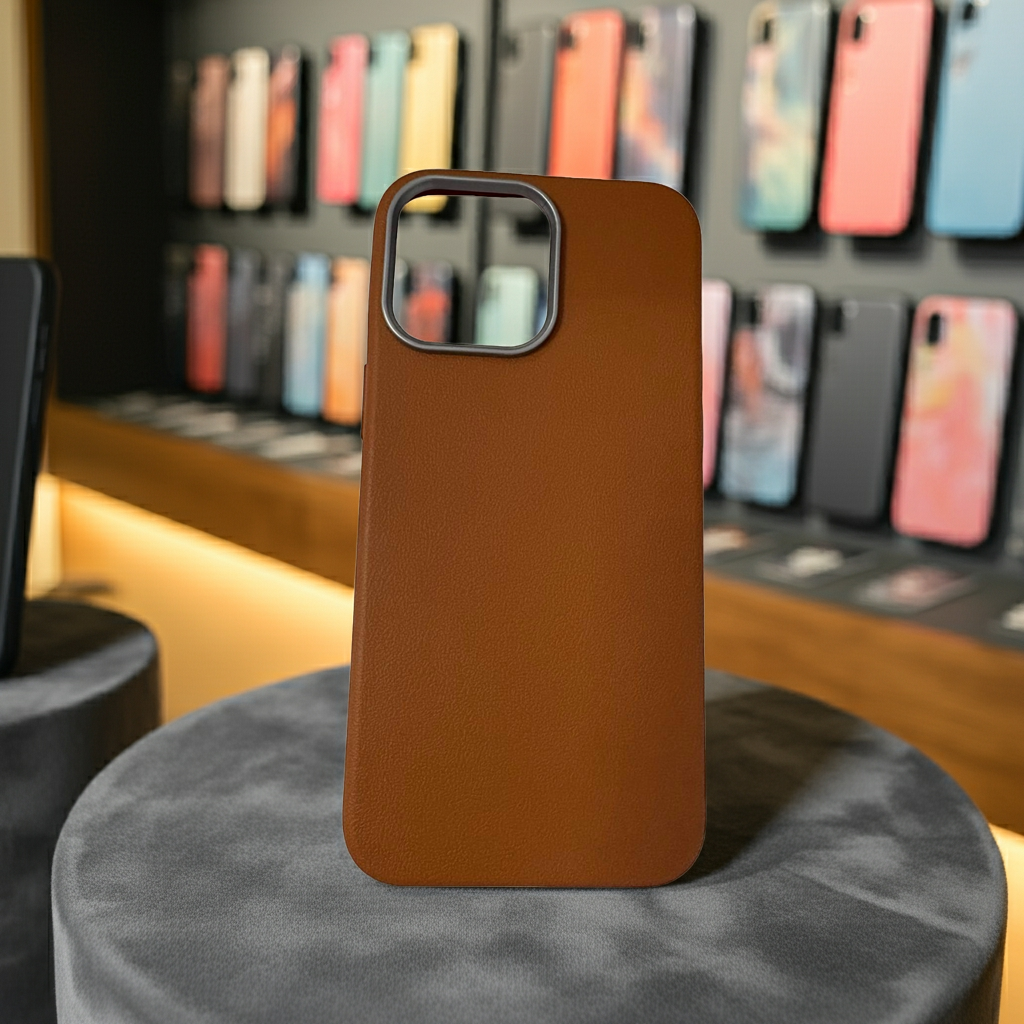 Cover colorato Iphone 14 Pro Max- marrone - MOKO