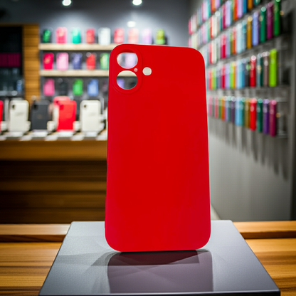 Cover colorata Iphone 16 Plus rosso - MOKO