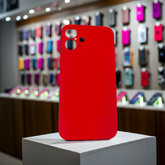 Cover colorata Iphone 16 Plus rosso - MOKO