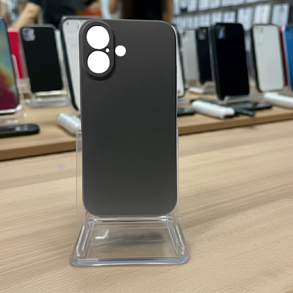 Cover colorata Iphone 16 nero - MOKO