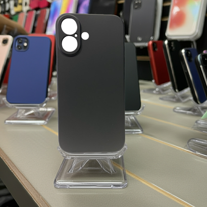 Cover colorata Iphone 16 nero - MOKO