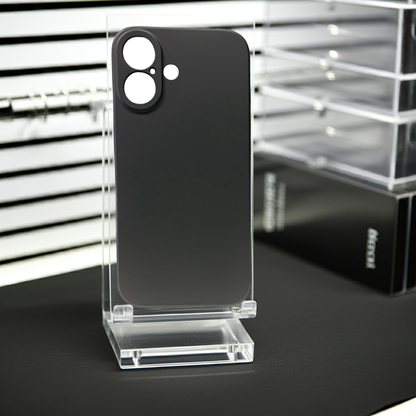 Cover colorata Iphone 16 nero - MOKO