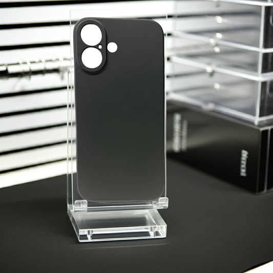 Cover colorata Iphone 16 nero - MOKO