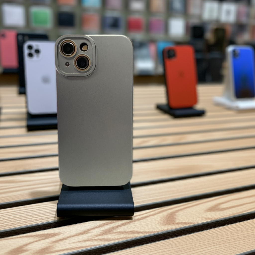 Cover colorata Iphone 14 titanio - MOKO