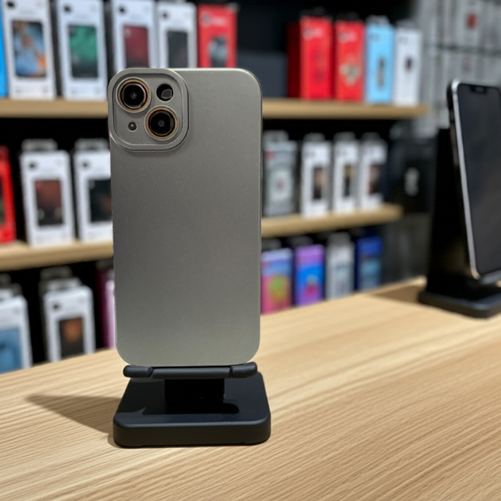 Cover colorata Iphone 14 titanio - MOKO