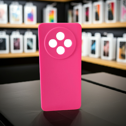 Cover Oppo Reno 12 fs colorata rosa fluo per una protezione stilosa - MOKO