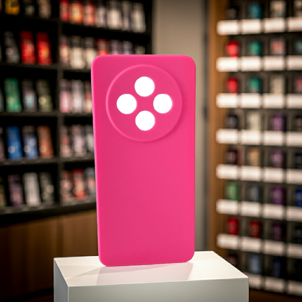 Cover Oppo Reno 12 fs colorata rosa fluo per una protezione stilosa - MOKO