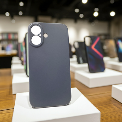 Cover iPhone 16 blu scuro - Protezione elegante e colorata - MOKO