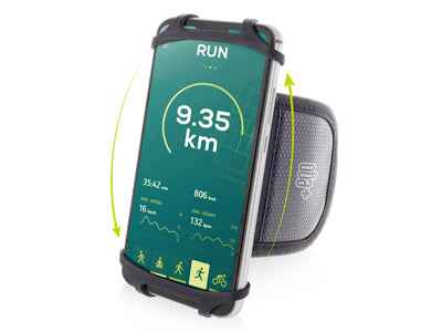 Sport Wristband Twist Universale Nero - MOKO