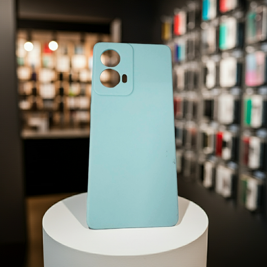 Cover Motorola G85 Verde Acqua Chiaro - Protezione Colorata e Design Unico per il Tuo Smartphone - MOKO