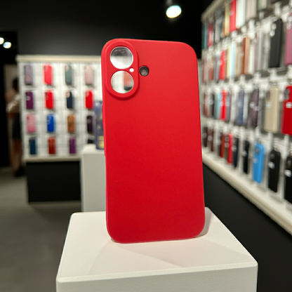 Cover colorata Iphone 16 rosso - MOKO