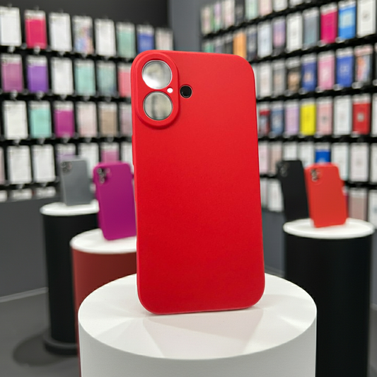 Cover colorata Iphone 16 rosso - MOKO
