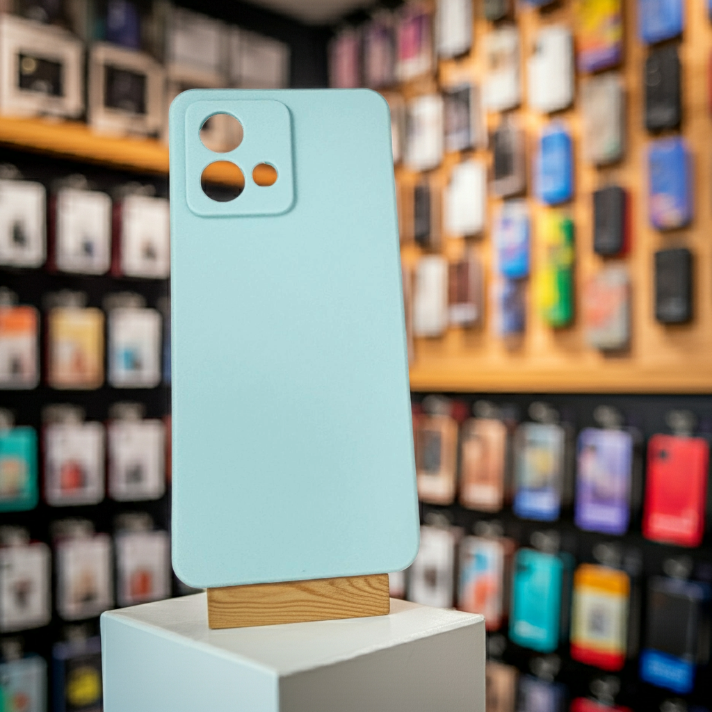 Cover Motorola G84 verde acqua chiaro - Protezione elegante e colorata - MOKO