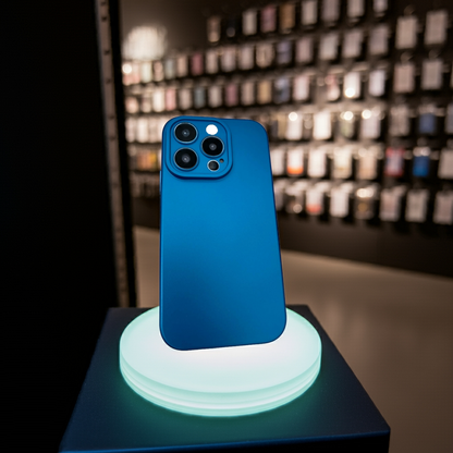 Cover colorata iPhone 14 Pro blu - Protezione e Stile per il Tuo Telefono - MOKO