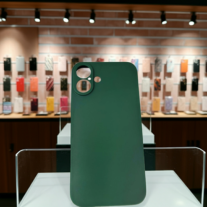 Cover colorata iPhone 16 Plus verde per una protezione alla moda - MOKO