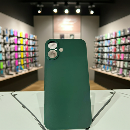 Cover colorata iPhone 16 Plus verde per una protezione alla moda - MOKO