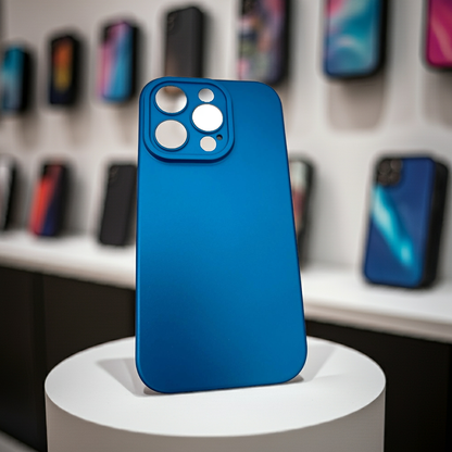 Cover iPhone 14 Pro Max blu - Protezione Colorata e Stile Unico - MOKO
