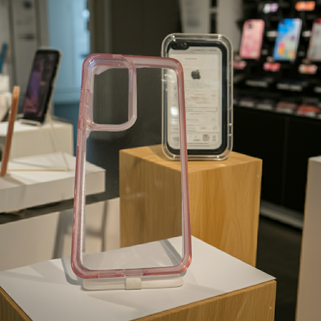 Cover trasparente Samsung Galaxy S24 rosa - MOKO