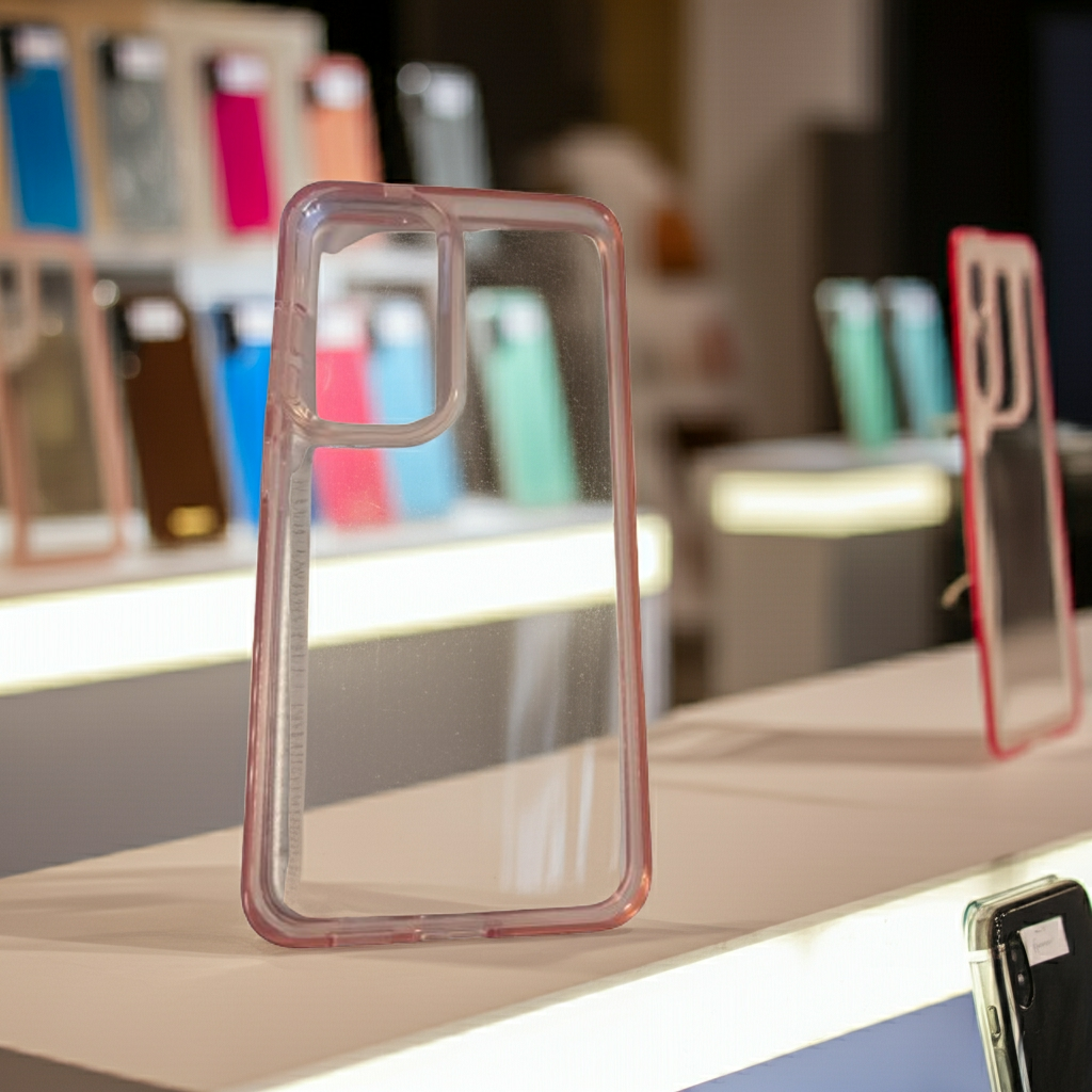 Cover trasparente Samsung Galaxy S24 rosa - MOKO