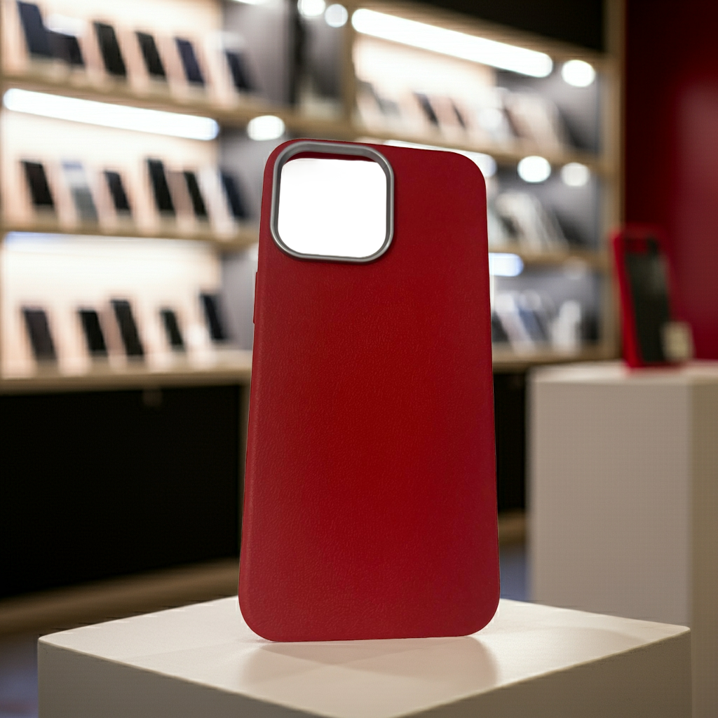 Cover colorata Iphone 15 Pro Max- rosso - MOKO