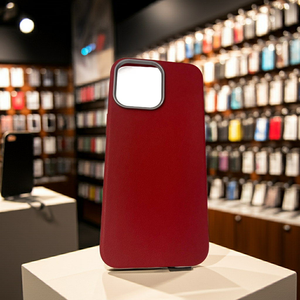 Cover colorata Iphone 15 Pro Max- rosso - MOKO