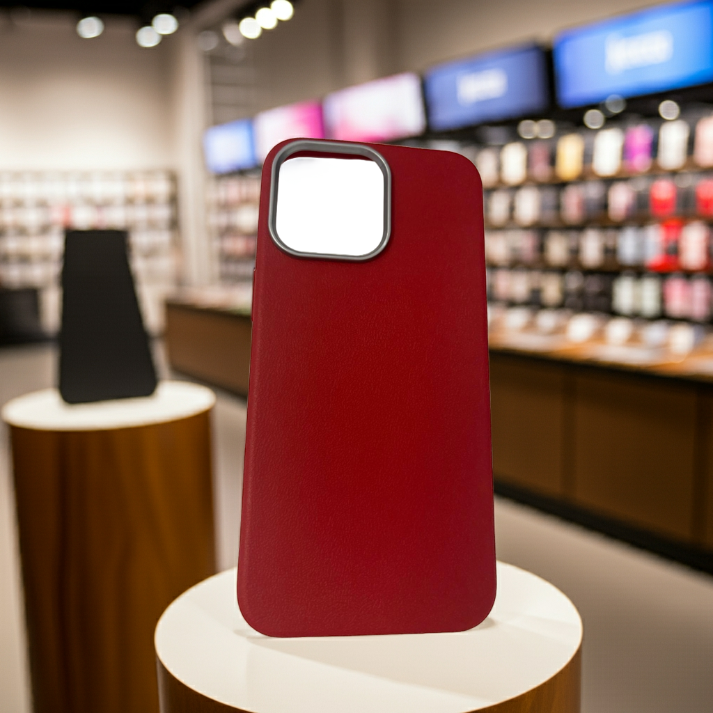 Cover colorata Iphone 15 Pro Max- rosso - MOKO