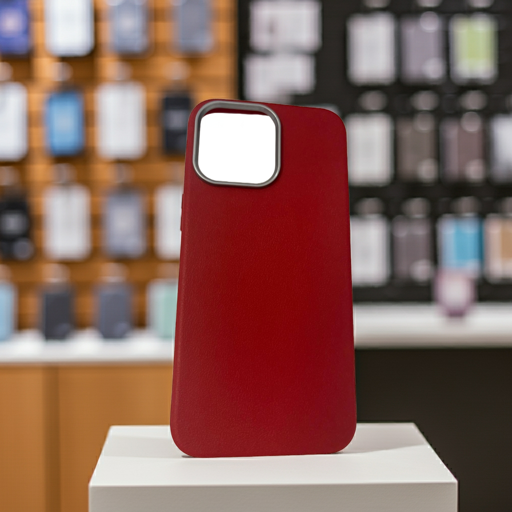 Cover colorata Iphone 15 Pro Max- rosso - MOKO