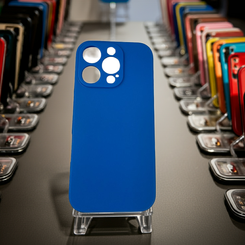 Cover colorata Iphone 16 Pro blu - MOKO