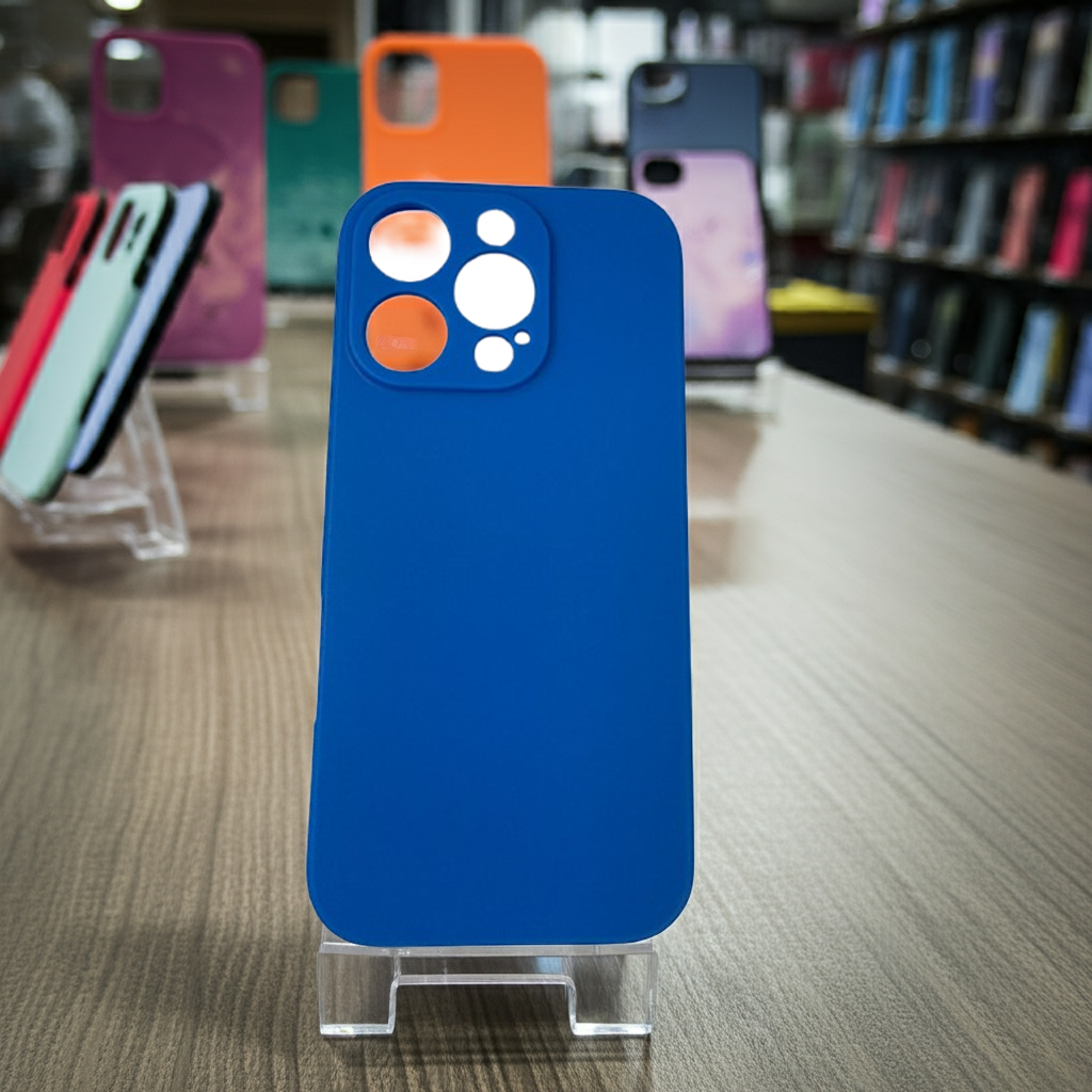 Cover colorata Iphone 16 Pro blu - MOKO