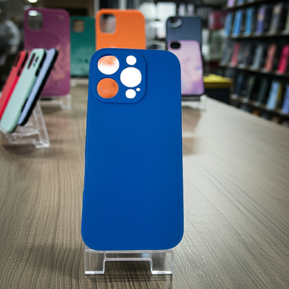 Cover colorata Iphone 16 Pro blu - MOKO