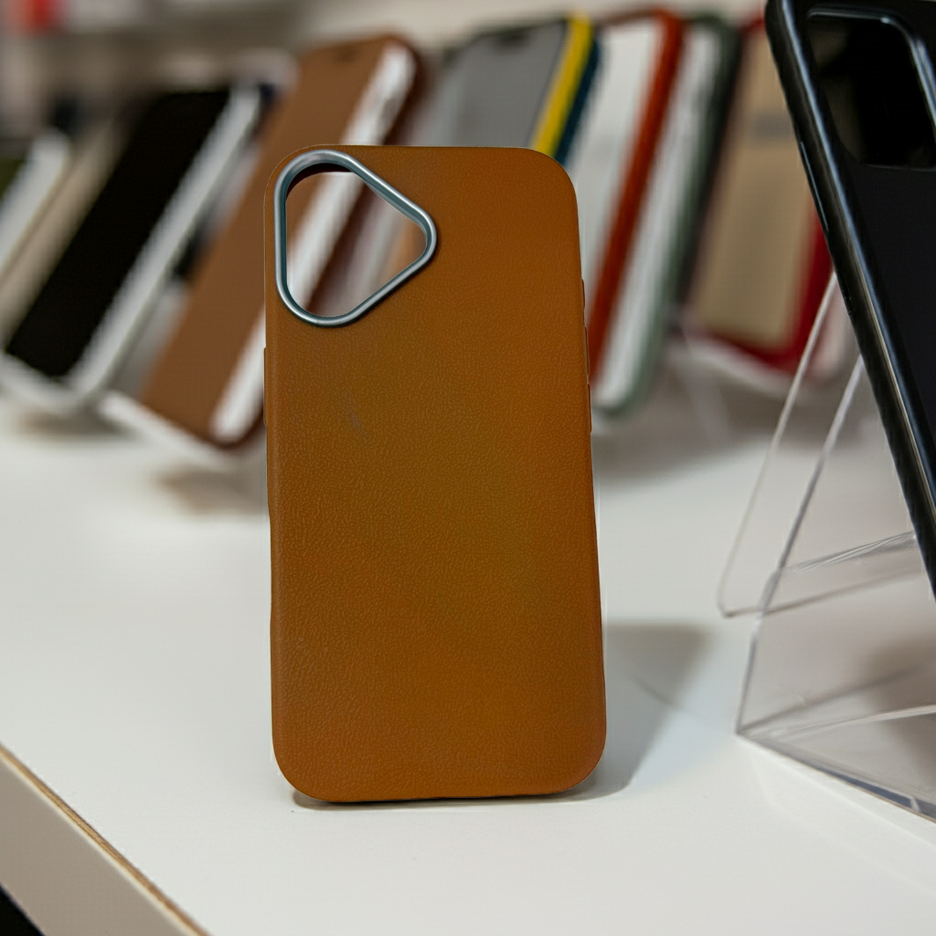 Cover colorata iPhone 16 marrone - Protezione elegante e resistente - MOKO