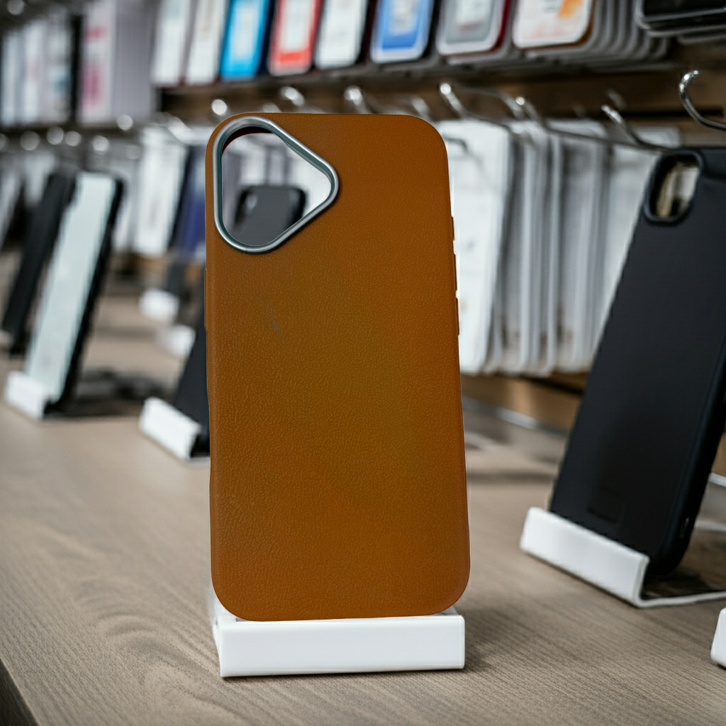 Cover colorata iPhone 16 marrone - Protezione elegante e resistente - MOKO