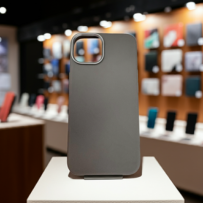 Cover iPhone 13 14 grigio - Proteggi il tuo smartphone con stile - MOKO