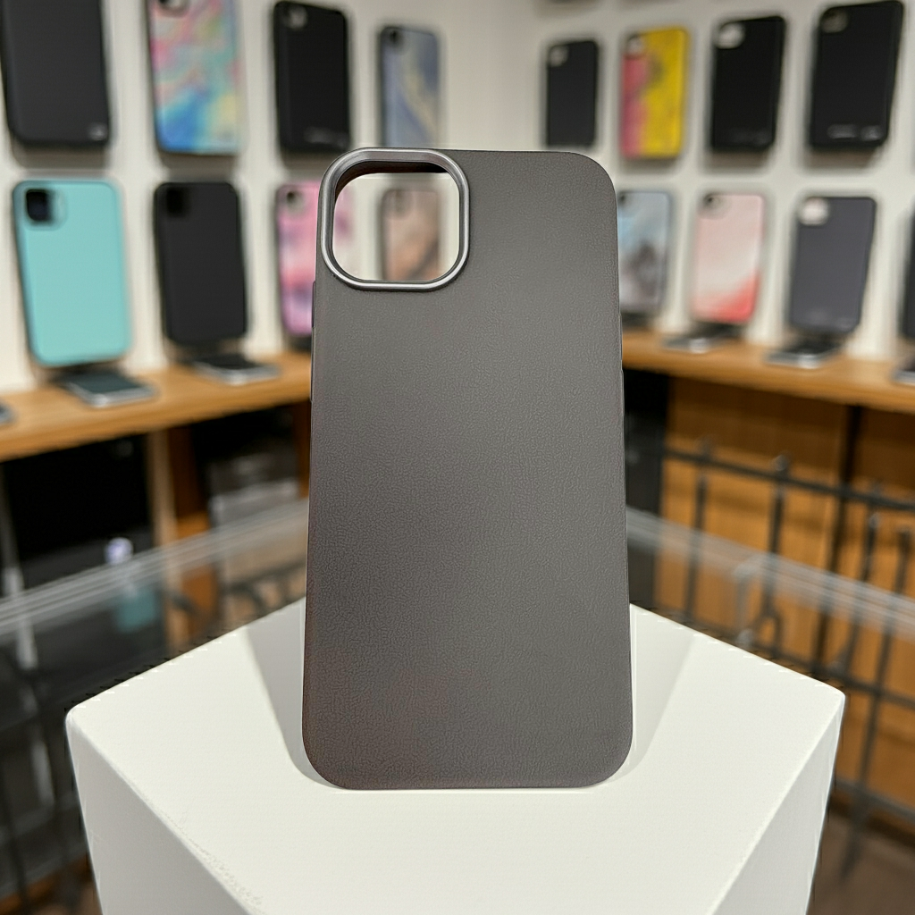 Cover iPhone 13 14 grigio - Proteggi il tuo smartphone con stile - MOKO