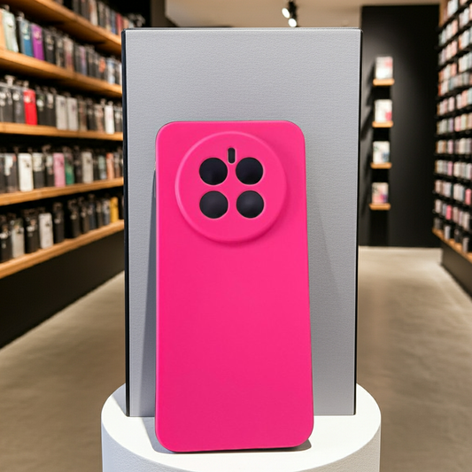 Cover Honor Magic 7 rosa fluo - Silicone Colorata e Protettiva - MOKO