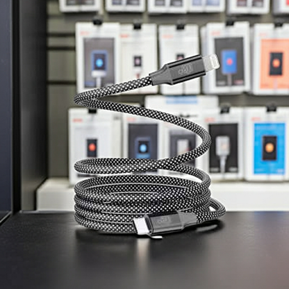 Cavo di ricarica lightning antipiega e antigroviglio per un utilizzo senza stress - MOKO