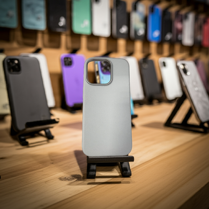 Cover colorata Iphone 14 Pro- grigio chiaro - MOKO